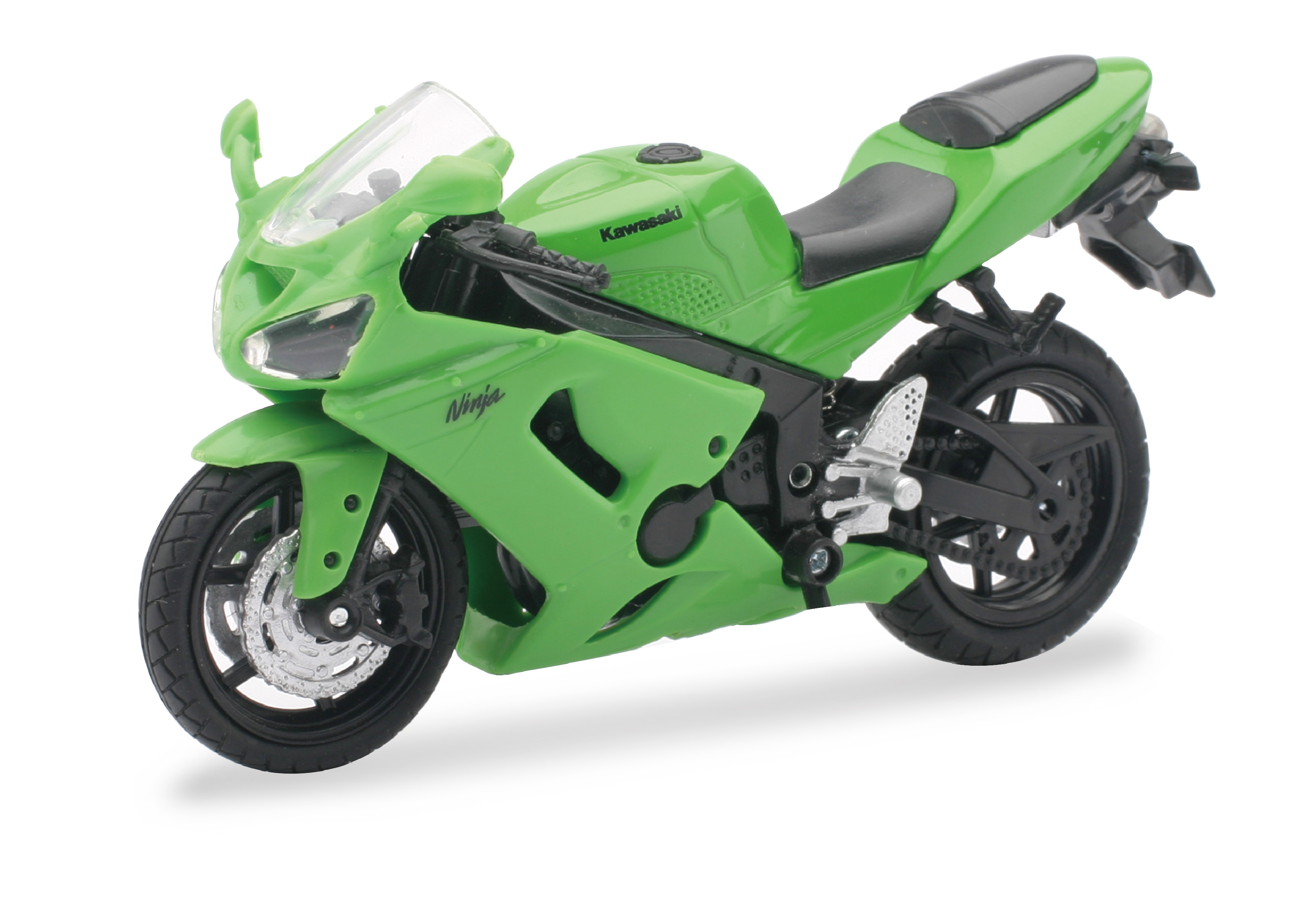 Kawasaki Ninja ZX-6RR Groen - 1:18